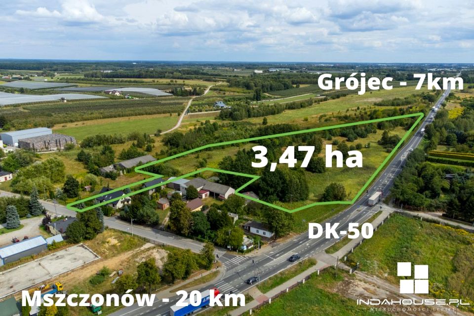 Działka inwestycyjna Grójec