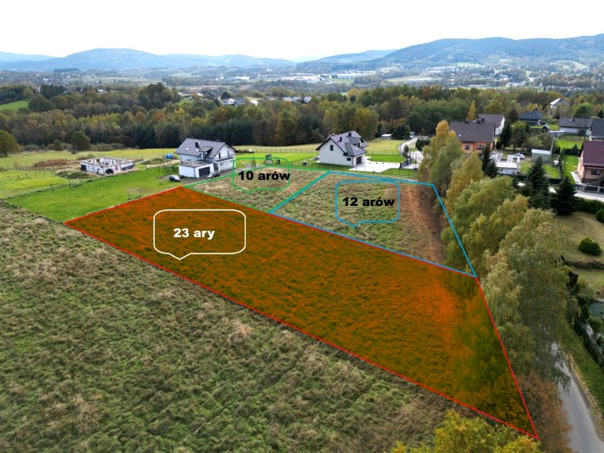 Działka budowlana Głogoczów