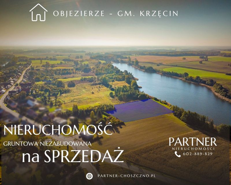 Działka budowlana Objezierze