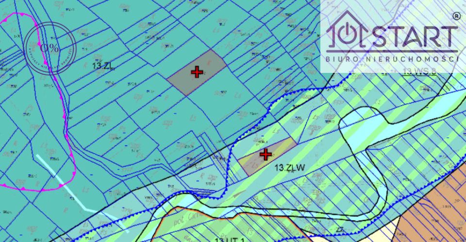 Działka rolna Stare Bystre