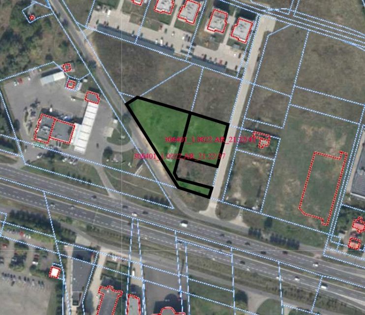 Działka usługowa Poznań