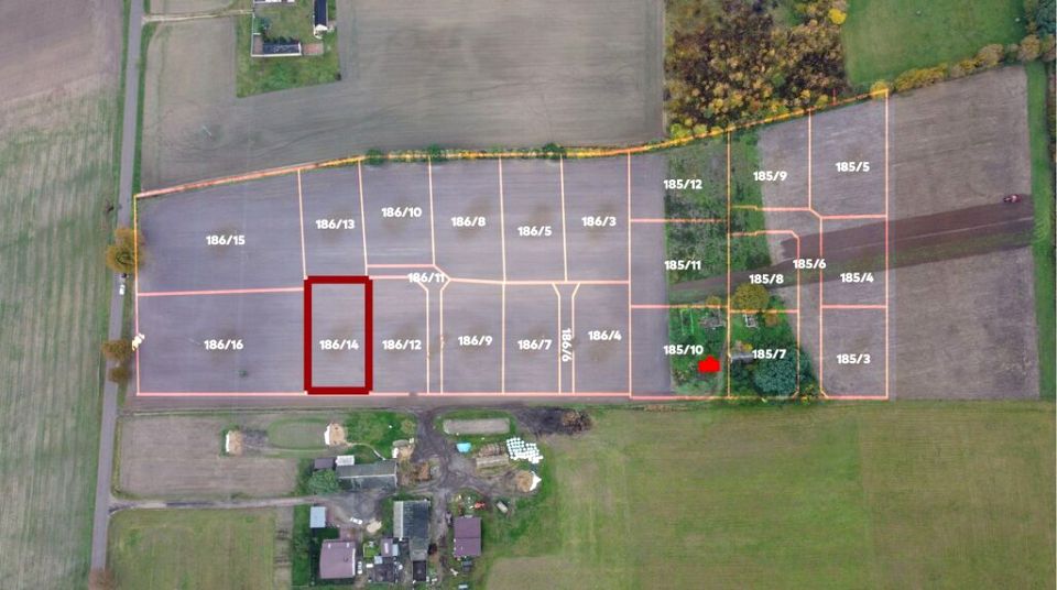 Działka budowlana Podgórze-Parcele