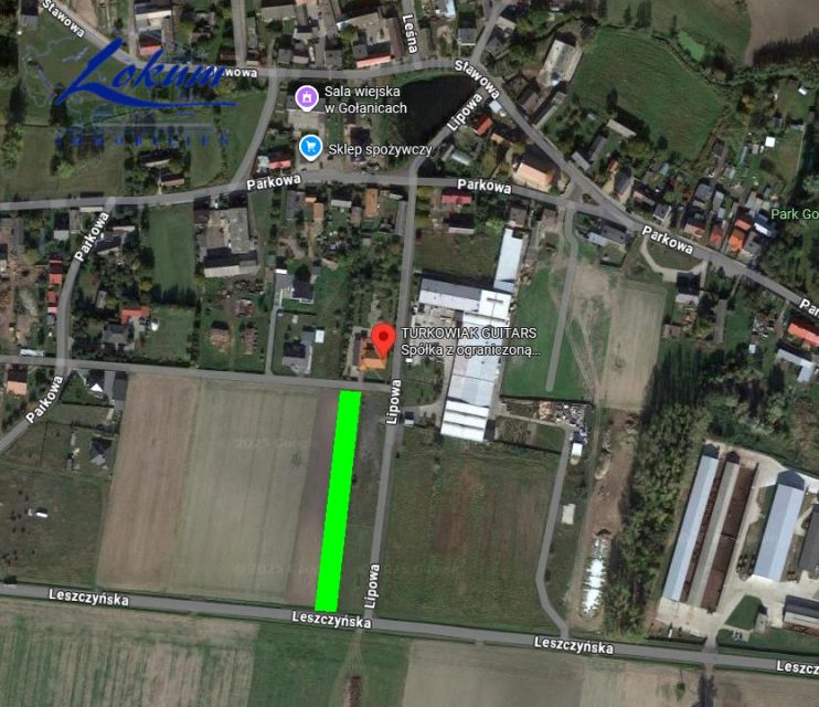 Działka budowlana Gołanice
