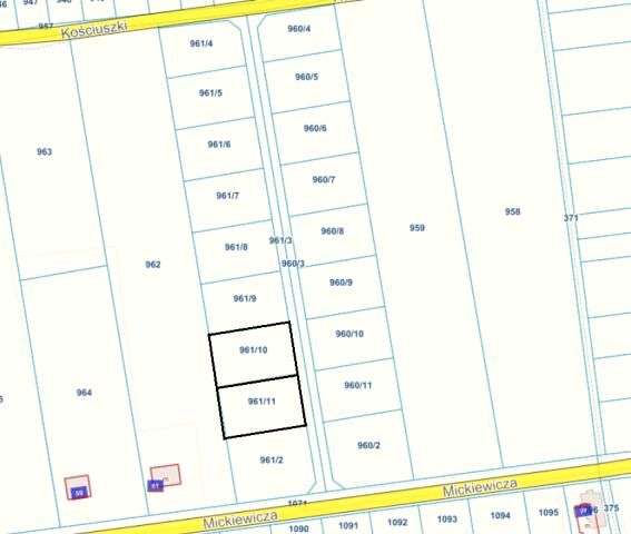 Działka budowlana Jedwabne