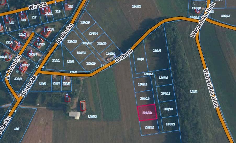 Działka budowlana Rębiska