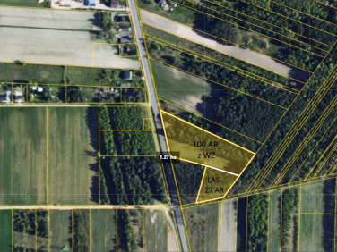 Działka inwestycyjna Wólka Łękawska