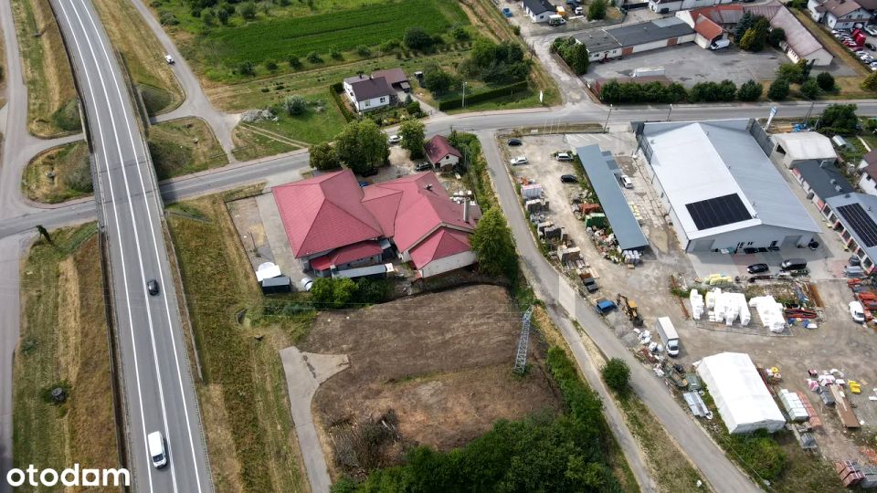 Działka usługowa Wojnicz