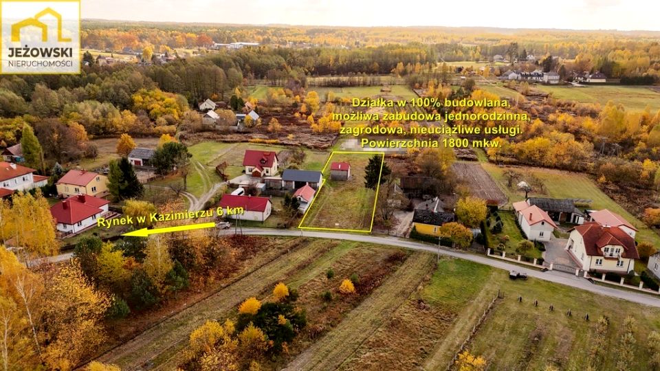 Działka budowlana Uściąż sprzedam