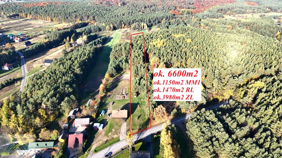 Działka budowlana Sucha