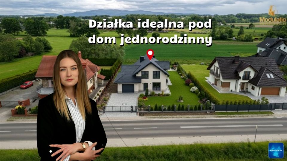 Działka budowlana Bronów