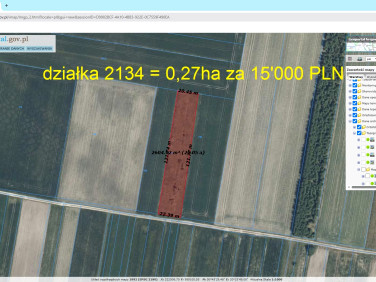 Działka rolna Złotniki