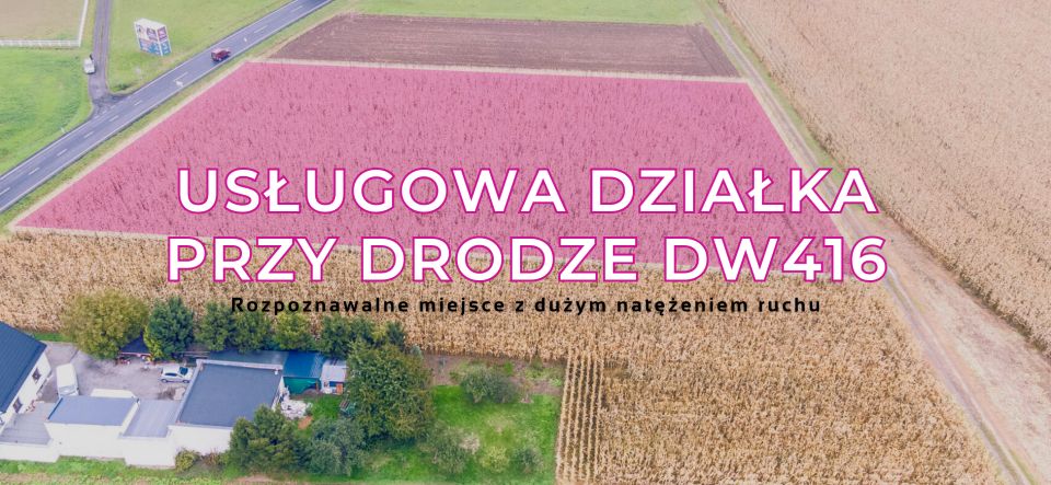 Działka inwestycyjna Cyprzanów
