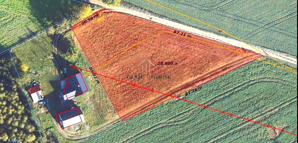 Działka budowlano-rolna Jajkowo