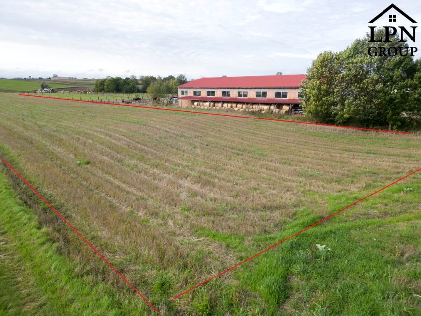 Działka budowlano-rolna Niegardów-Kolonia