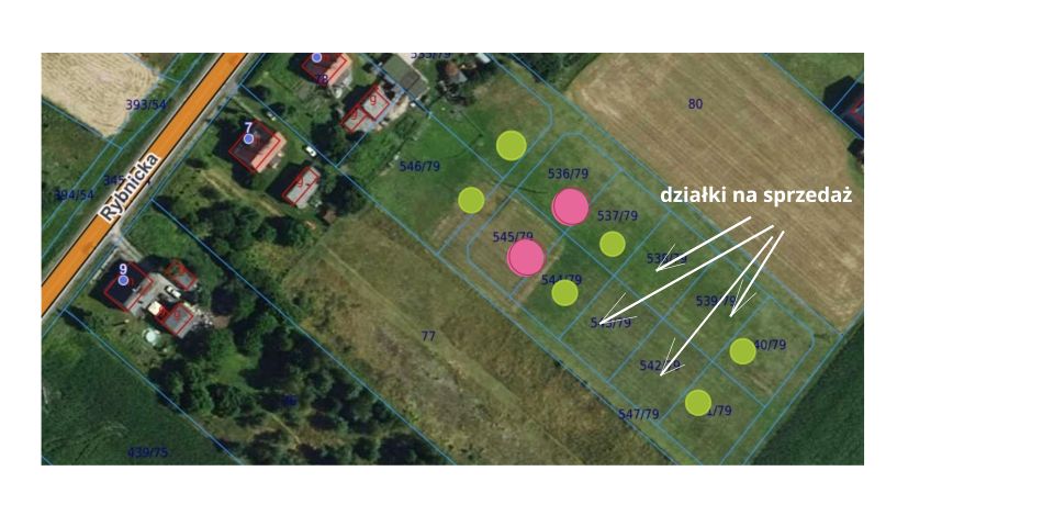 Działka budowlana Kuźnia Nieborowska