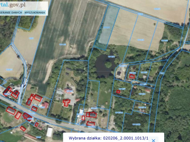 Działka siedliskowa Jaźwina