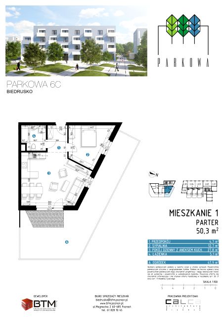 Mieszkanie ul. Parkowa 6