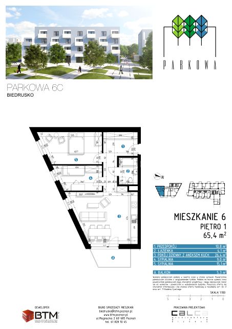 Mieszkanie ul. Parkowa 6