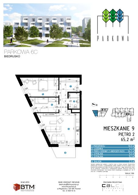 Mieszkanie ul. Parkowa 6