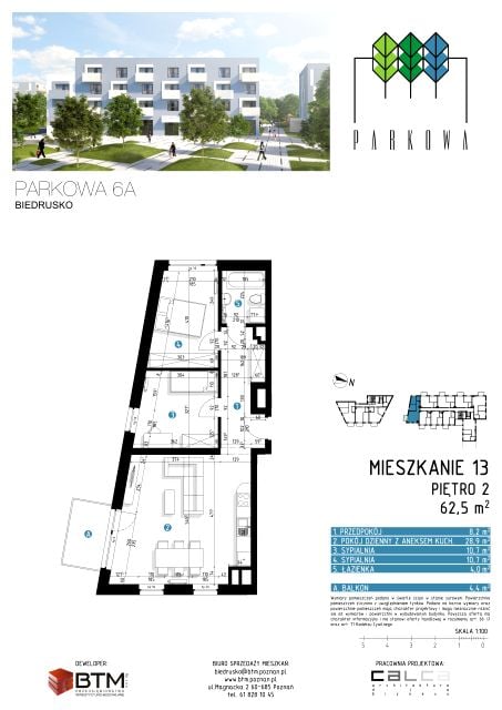 Mieszkanie ul. Parkowa 6
