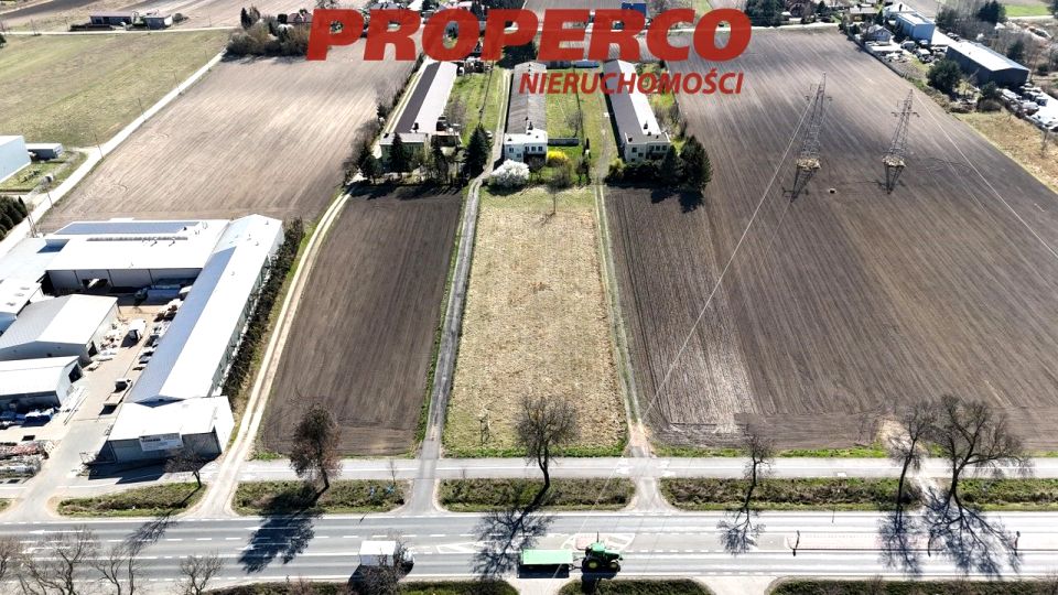 Zabudowana działka Płochocin
