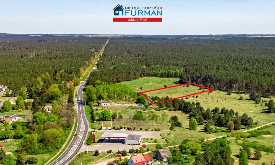 Działka usługowa Lędyczek