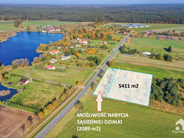 Działka inwestycyjna Stanowo