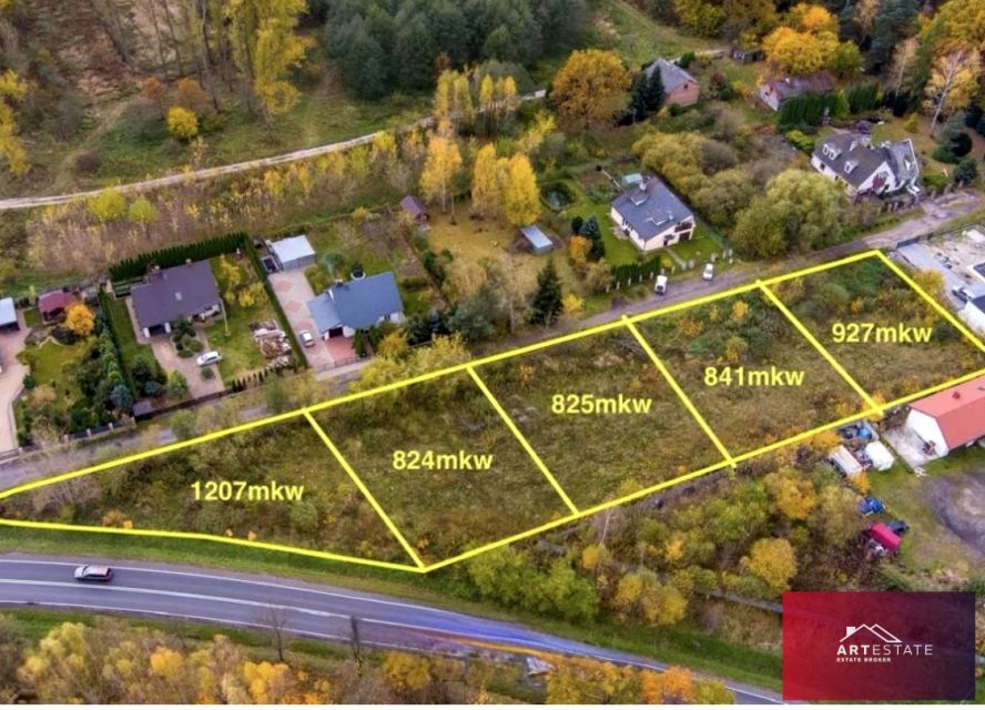 Działka budowlana Łobódź