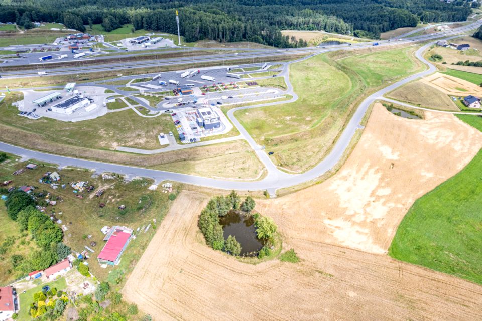 Działka usługowa Kamień