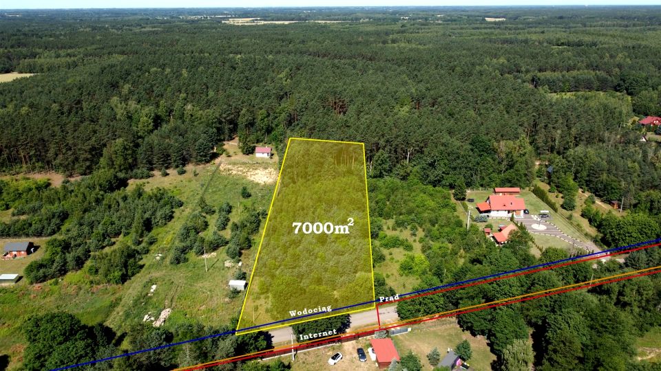 Działka rolna Grabie