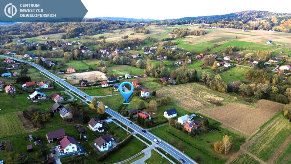 Działka budowlana Połomia