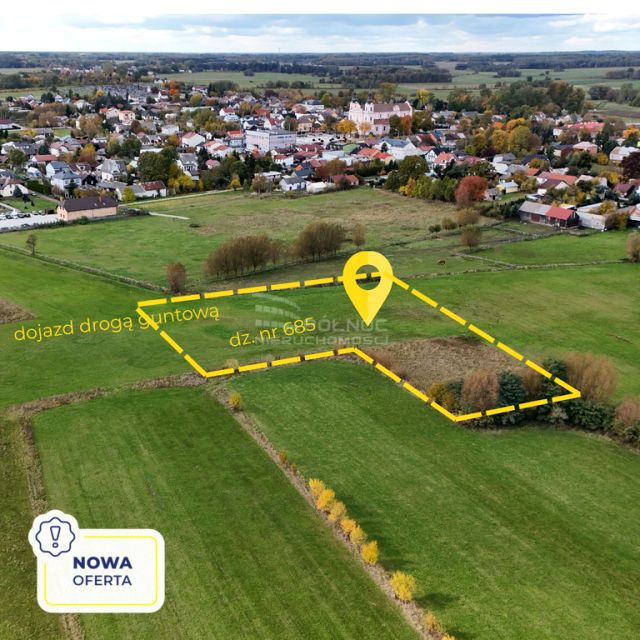 Działka budowlano-rolna Parysów