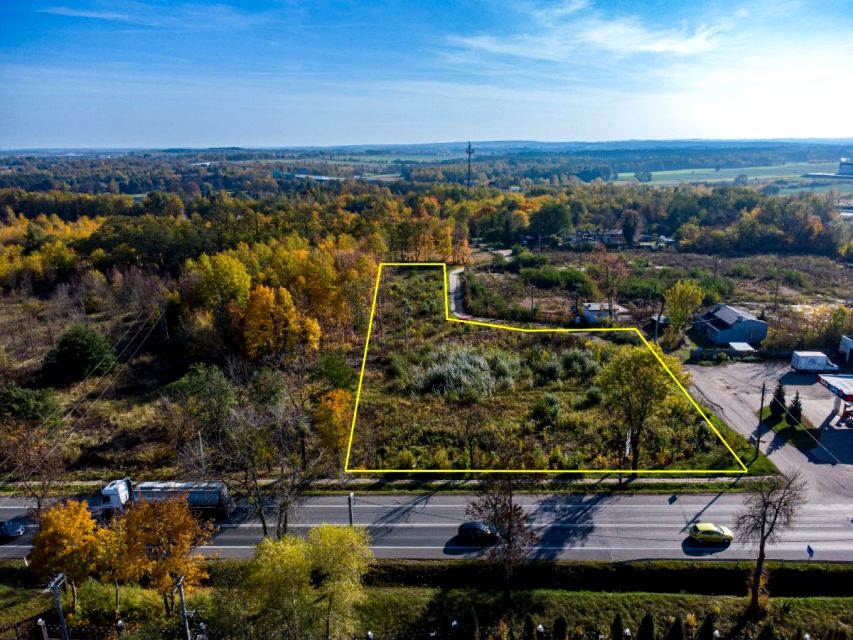 Działka usługowa Stryków