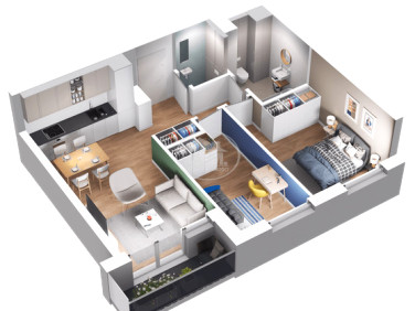 Mieszkanie przy lesie