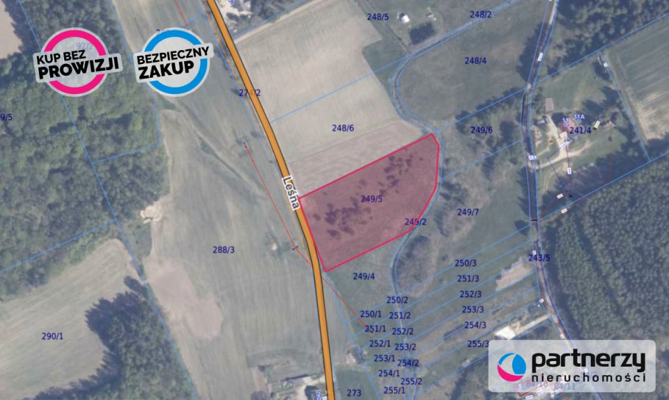 Działka rolna Mierzeszyn