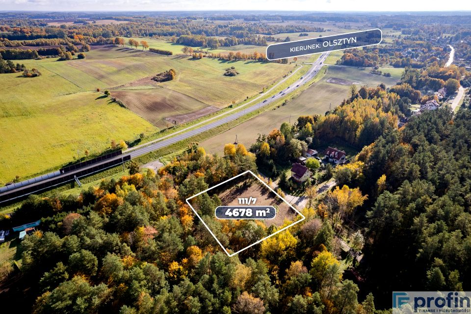 Działka budowlana Spręcowo