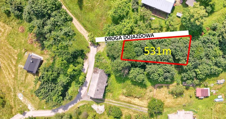 Działka budowlana Sucha Beskidzka