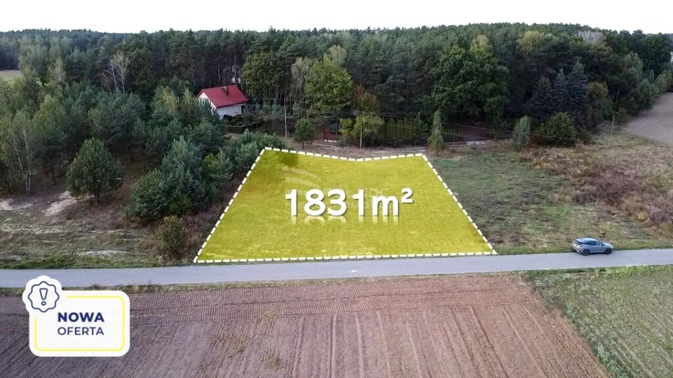 Działka budowlana Nowe Załubice