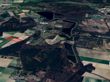 Działka rolna Raków