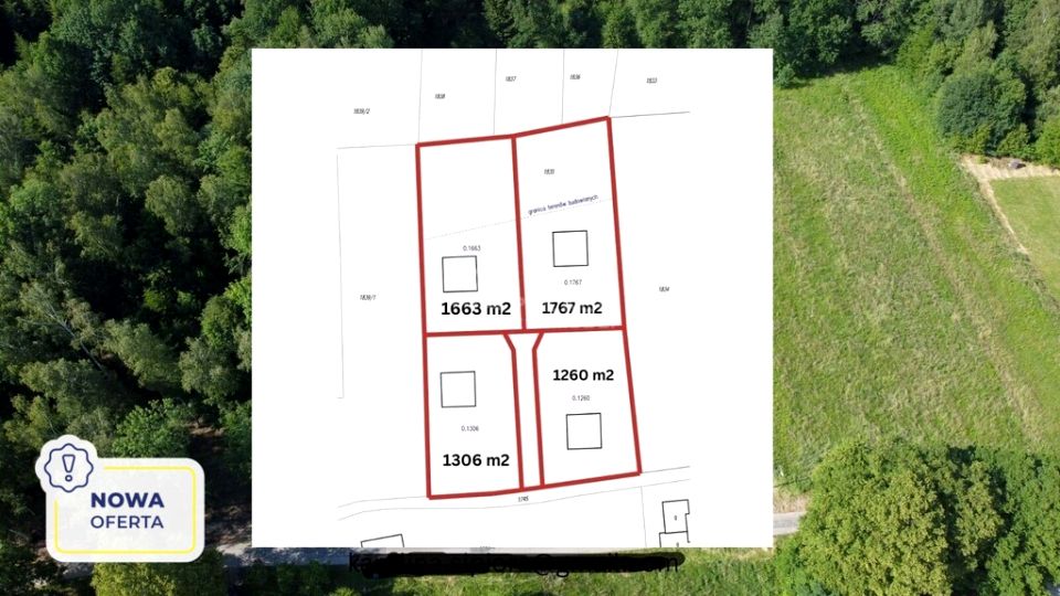 Działka budowlana Stary Wiśnicz sprzedam