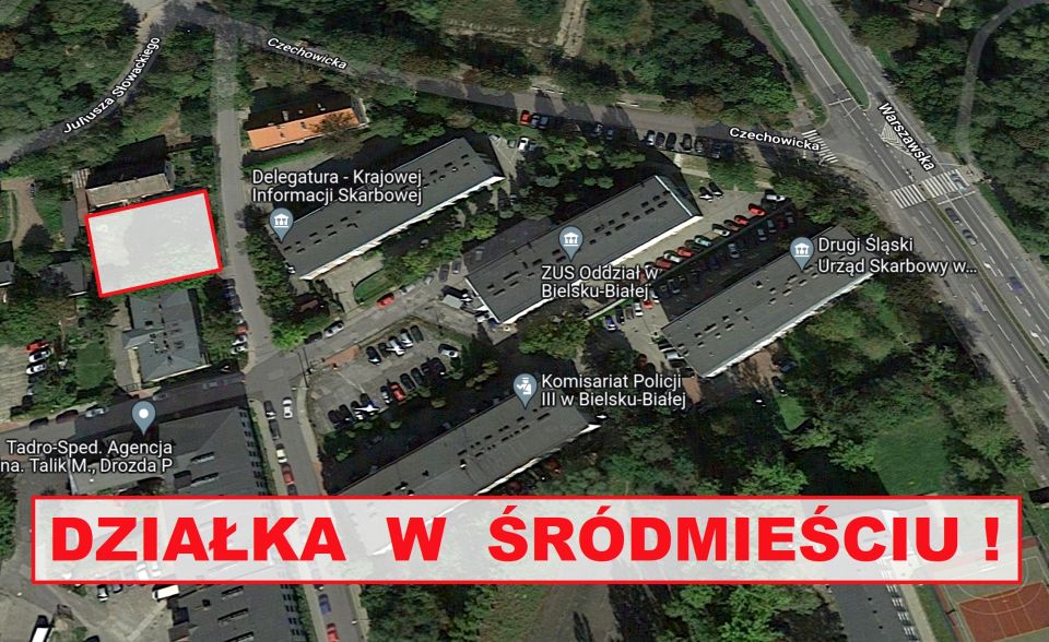 Działka inwestycyjna Bielsko-Biała