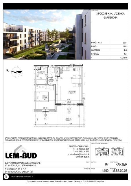 Mieszkanie Jar, ul. Strobanda 3-5