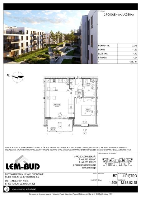 Mieszkanie Jar, ul. Strobanda 3-5