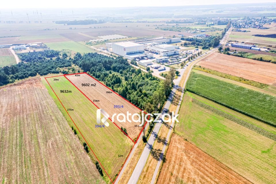 Działka przemysłowa Łebcz sprzedam