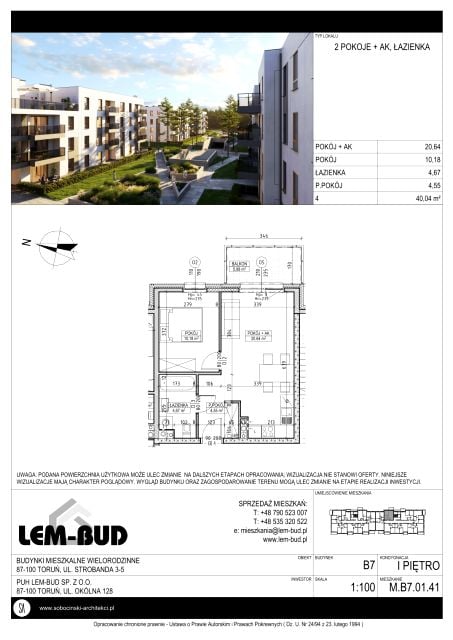 Mieszkanie Jar, ul. Strobanda 3-5