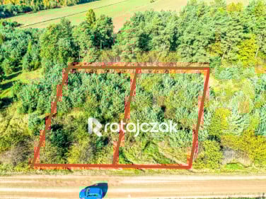 Działka przy lesie