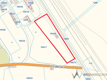 Działka usługowa Januszkowice sprzedam