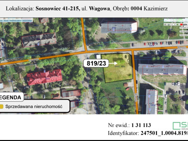 Działka Sosnowiec