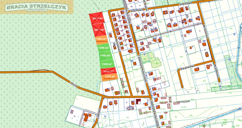 Działka budowlana Dąbrówka sprzedam