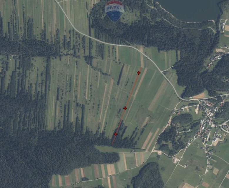 Działka rolna Frydman